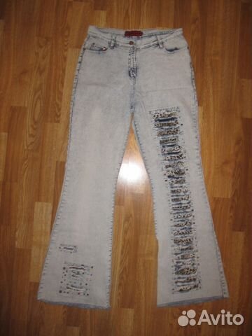 Джинсовый костюм, р.46