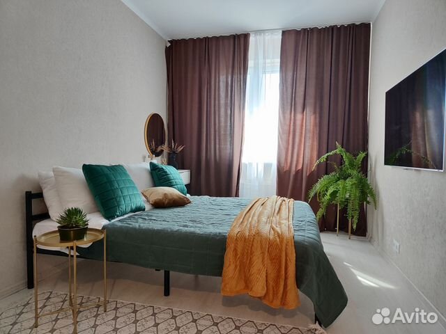 

1-к. квартира, 40 м², 3 кровати