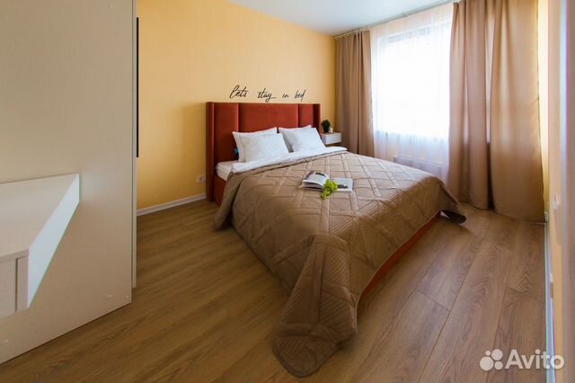 

1-к. квартира, 37 м², 2 кровати