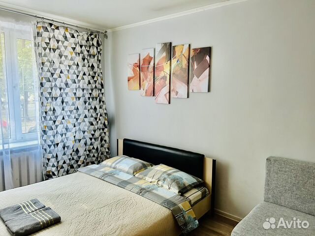 

1-к. квартира, 36 м², 2 кровати