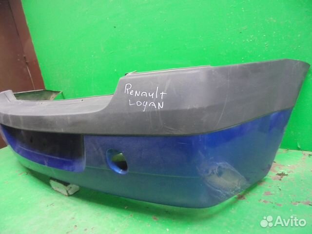 Бампер задний Renault Logan 04-09 г