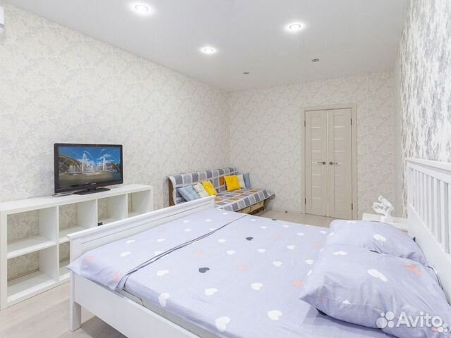

1-к. квартира, 46 м², 2 кровати