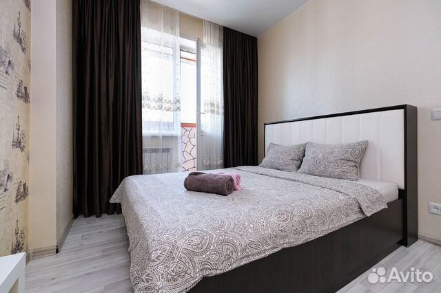 

1-к. квартира, 44 м², 2 кровати