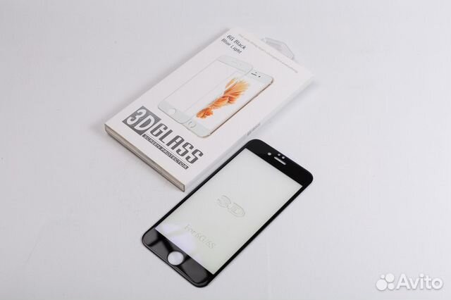 Защитное стекло 3D для iPhone 6 антиблик