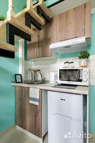 

Квартира-студия, 17 м², 1 кровать