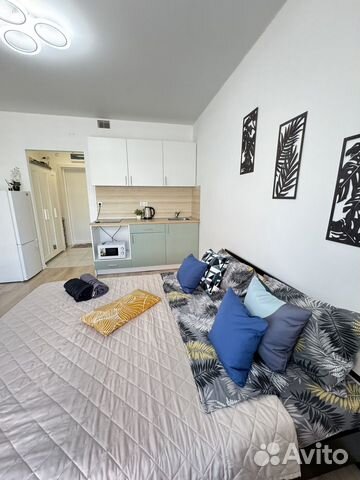 

Квартира-студия, 32 м², 1 кровать