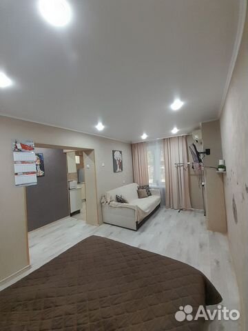 

Квартира-студия, 33 м², 2 кровати