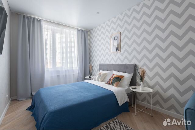 

1-к. квартира, 39 м², 2 кровати