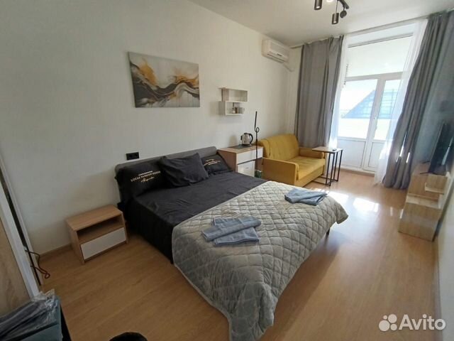 

Квартира-студия, 18 м², 2 кровати