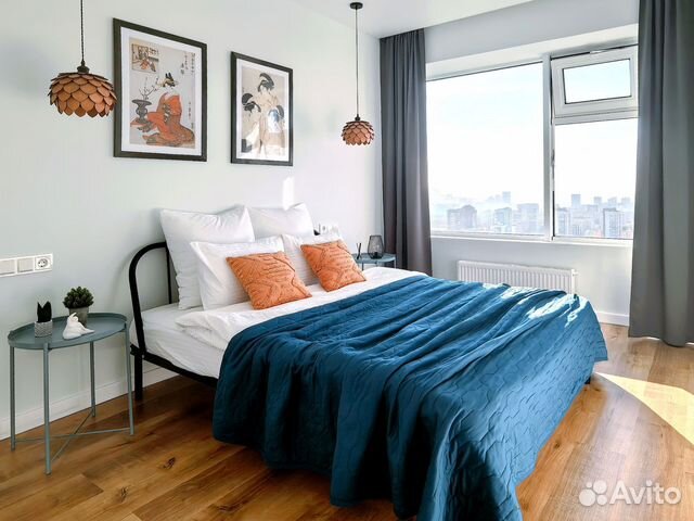 

1-к. квартира, 40 м², 2 кровати
