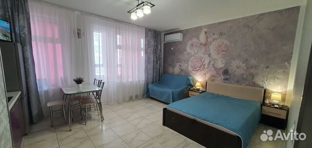 

Квартира-студия, 33 м², 2 кровати
