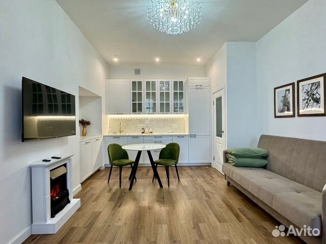 

1-к. квартира, 46 м², 2 кровати