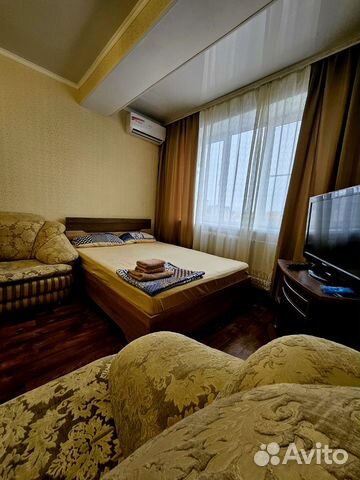 

1-к. квартира, 45 м², 2 кровати