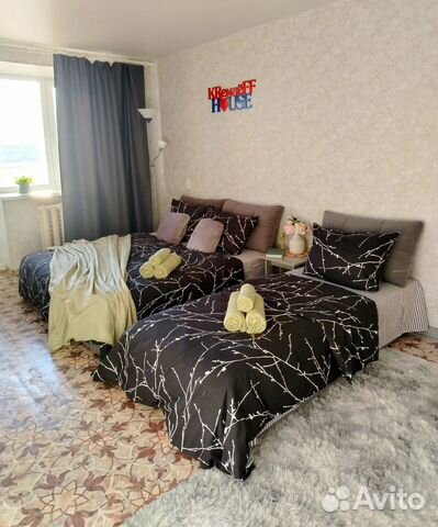 

1-к. квартира, 35 м², 3 кровати