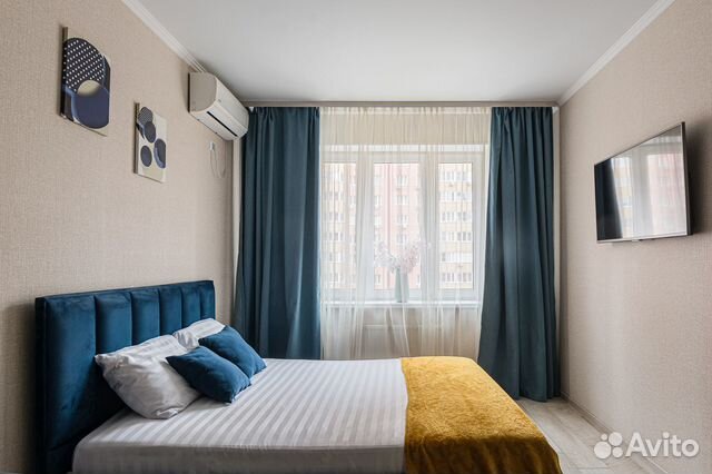 

1-к. квартира, 38,6 м², 2 кровати