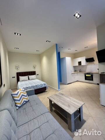

Квартира-студия, 45 м², 2 кровати