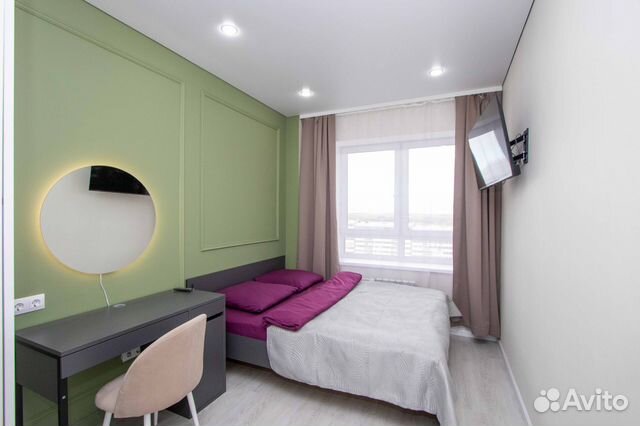 

Квартира-студия, 37 м², 1 кровать