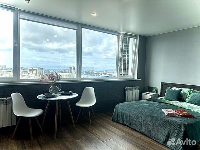 

Квартира-студия, 32 м², 1 кровать