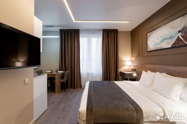 

Квартира-студия в апарт-отеле, 23 м², 1 кровать