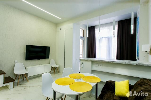

Квартира-студия, 36 м², 2 кровати