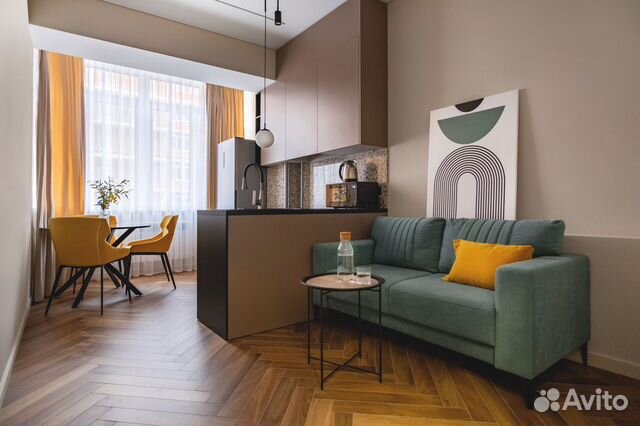 

1-к. квартира, 43 м², 2 кровати