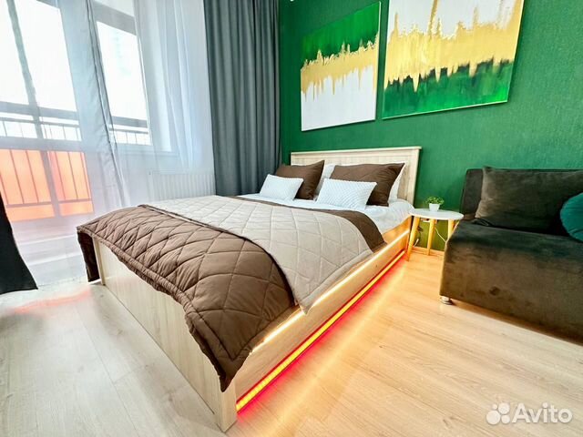 

Квартира-студия, 32,8 м², 2 кровати