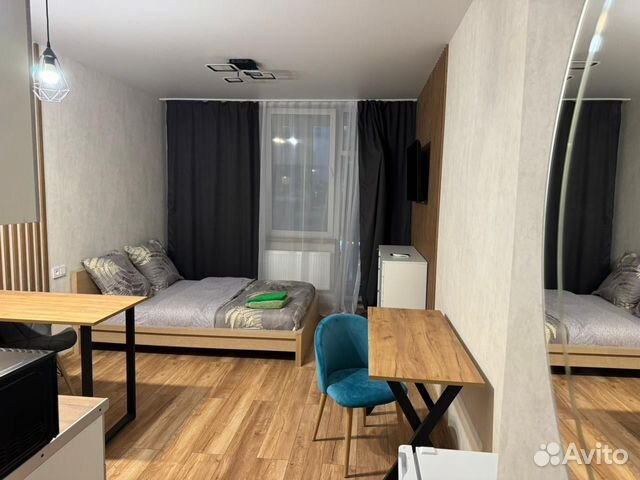 

Квартира-студия, 28 м², 1 кровать