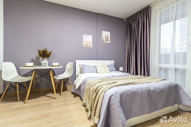 

Квартира-студия, 25 м², 1 кровать