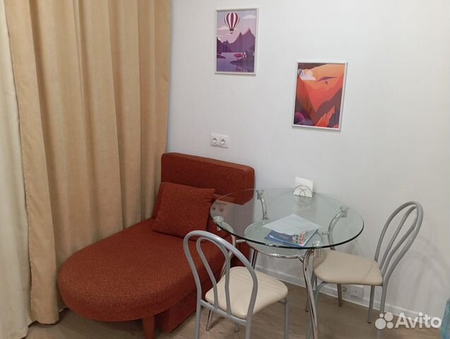 

Квартира-студия, 25 м², 2 кровати