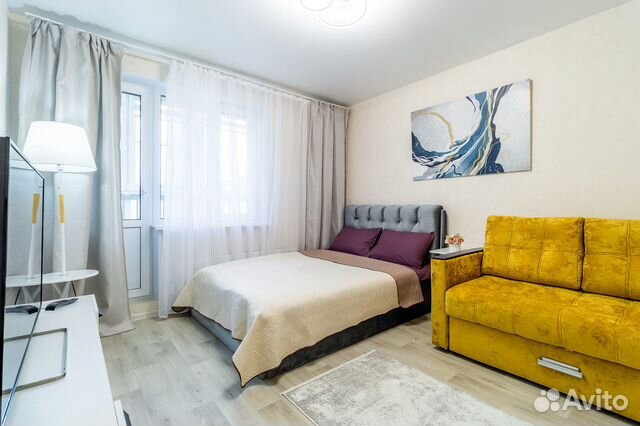 

1-к. квартира, 35 м², 2 кровати