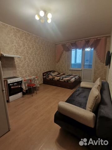 

Квартира-студия, 30 м², 1 кровать