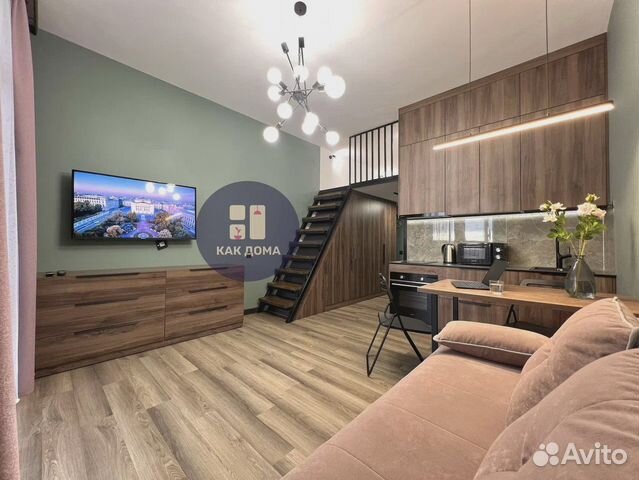 

Квартира-студия, 24,4 м², 2 кровати