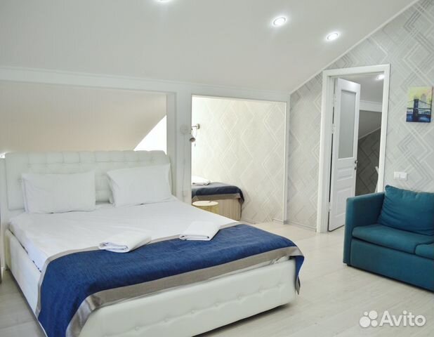 

1-к. квартира, 60 м², 3 кровати