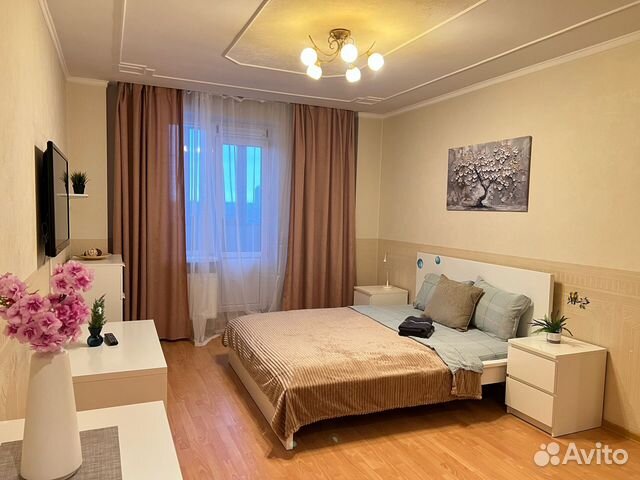 

1-к. квартира, 43 м², 2 кровати