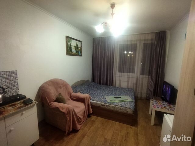 

Квартира-студия, 16 м², 2 кровати