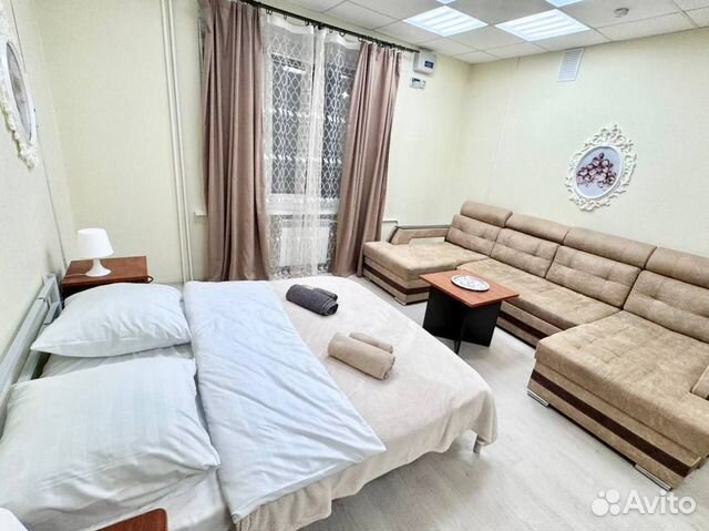 

Квартира-студия в апарт-отеле, 27 м², 2 кровати