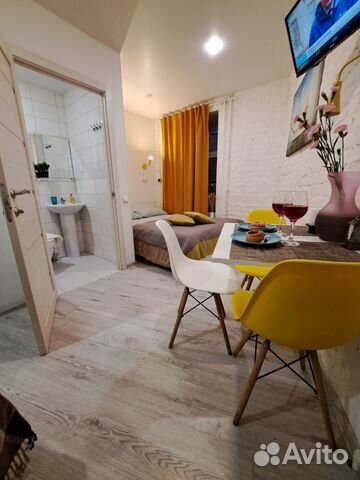 

Квартира-студия, 21 м², 2 кровати