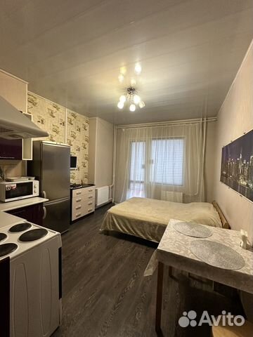 

Квартира-студия, 25 м², 1 кровать