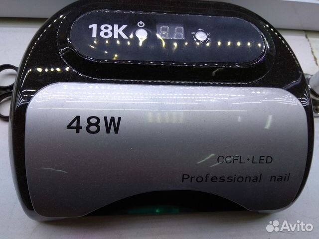 Гибридная лампа 48Вт ccfl+LED с дисплеем черная Гибридная лампа 48Вт ccfl+LED с дисплеем черная