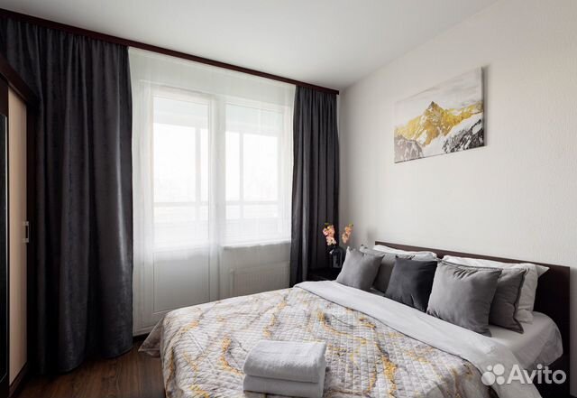 

Квартира-студия, 30 м², 2 кровати