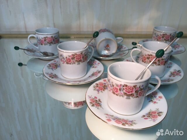 Чашка +блюдце+ ложка СССР Китай лодка посеребрение Чашка +блюдце+ ложка СССР Китай лодка посеребрение