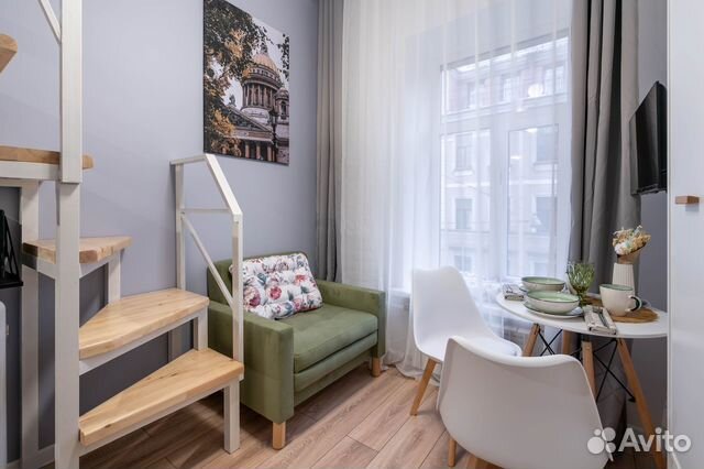 

Квартира-студия, 19 м², 2 кровати