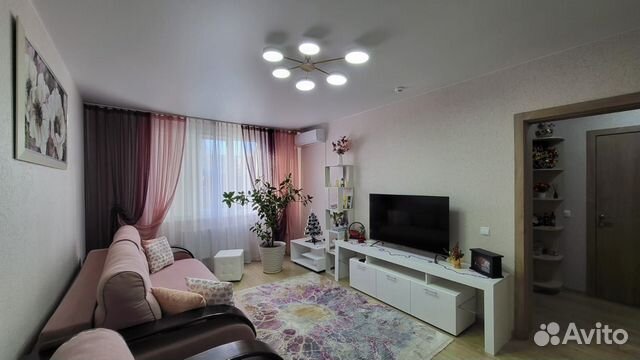 

1-к. квартира, 37 м², 2 кровати