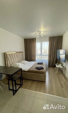 

Квартира-студия, 28 м², 1 кровать
