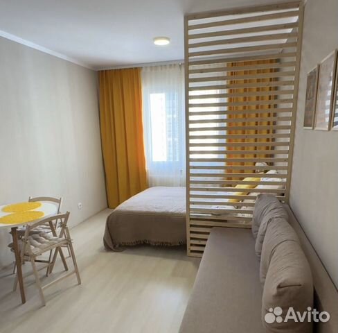 

Квартира-студия, 25 м², 2 кровати