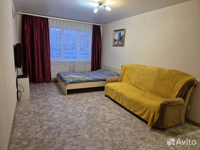 

1-к. квартира, 42 м², 3 кровати