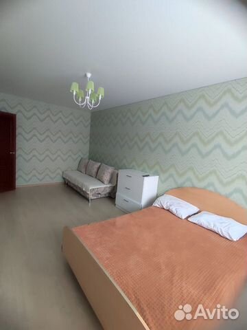 

1-к. квартира, 42 м², 2 кровати