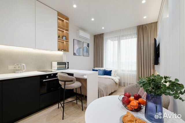 

Квартира-студия, 25 м², 1 кровать