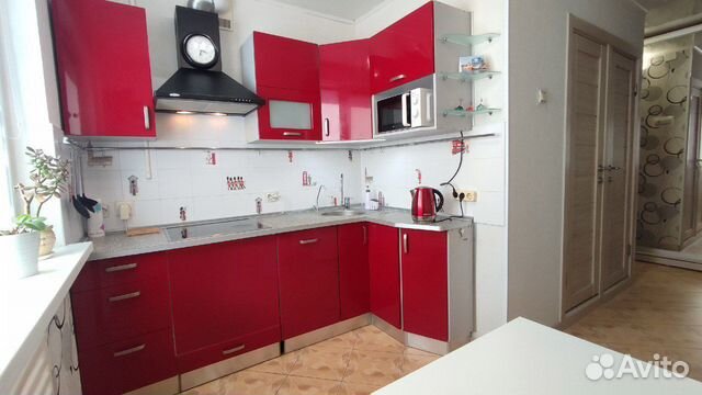 

1-к. квартира, 38 м², 2 кровати