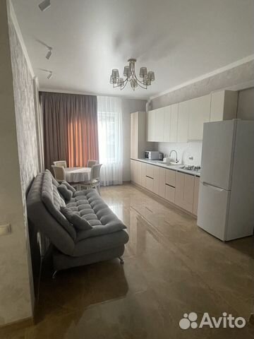 

1-к. квартира, 46 м², 2 кровати